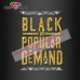 Black by popular demand heat rhinestone Iron on glitter rhinestone